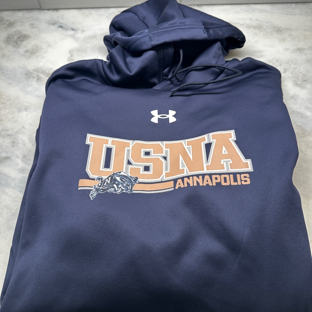 Under Armour Navy USNA Annapolis Hoodie
